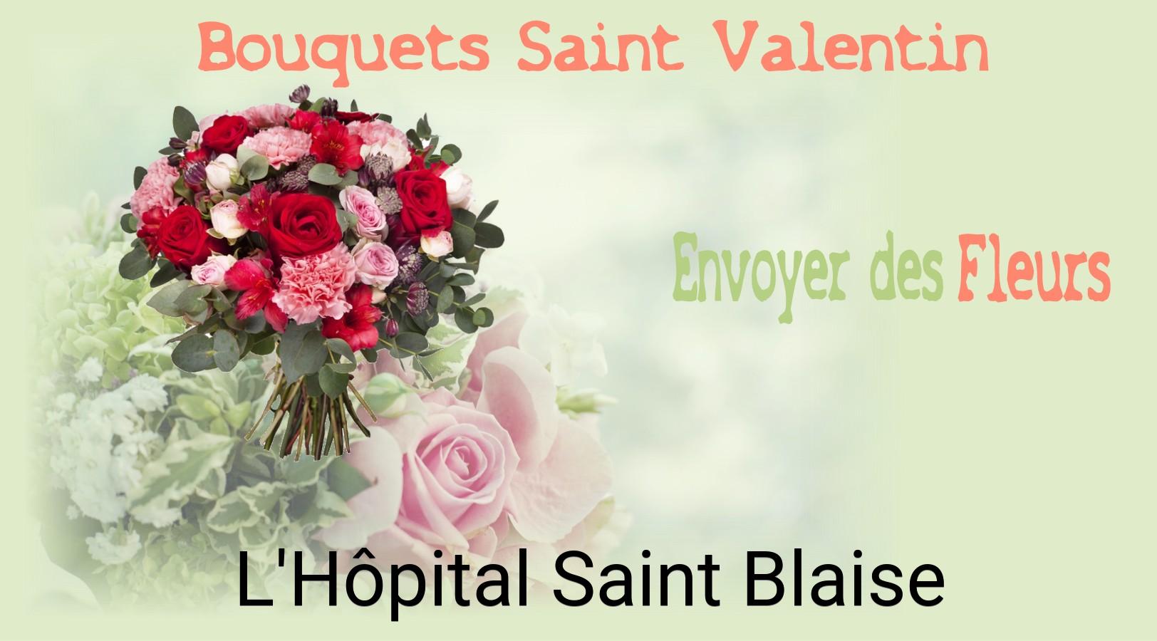 Roses de Saint-Valentin livrées à L'Hôpital-Saint-Blaise